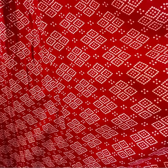 Talisman | Vici red Maisie print off the shoulder maxi dress Women’s size XS - Picture 12 of 13